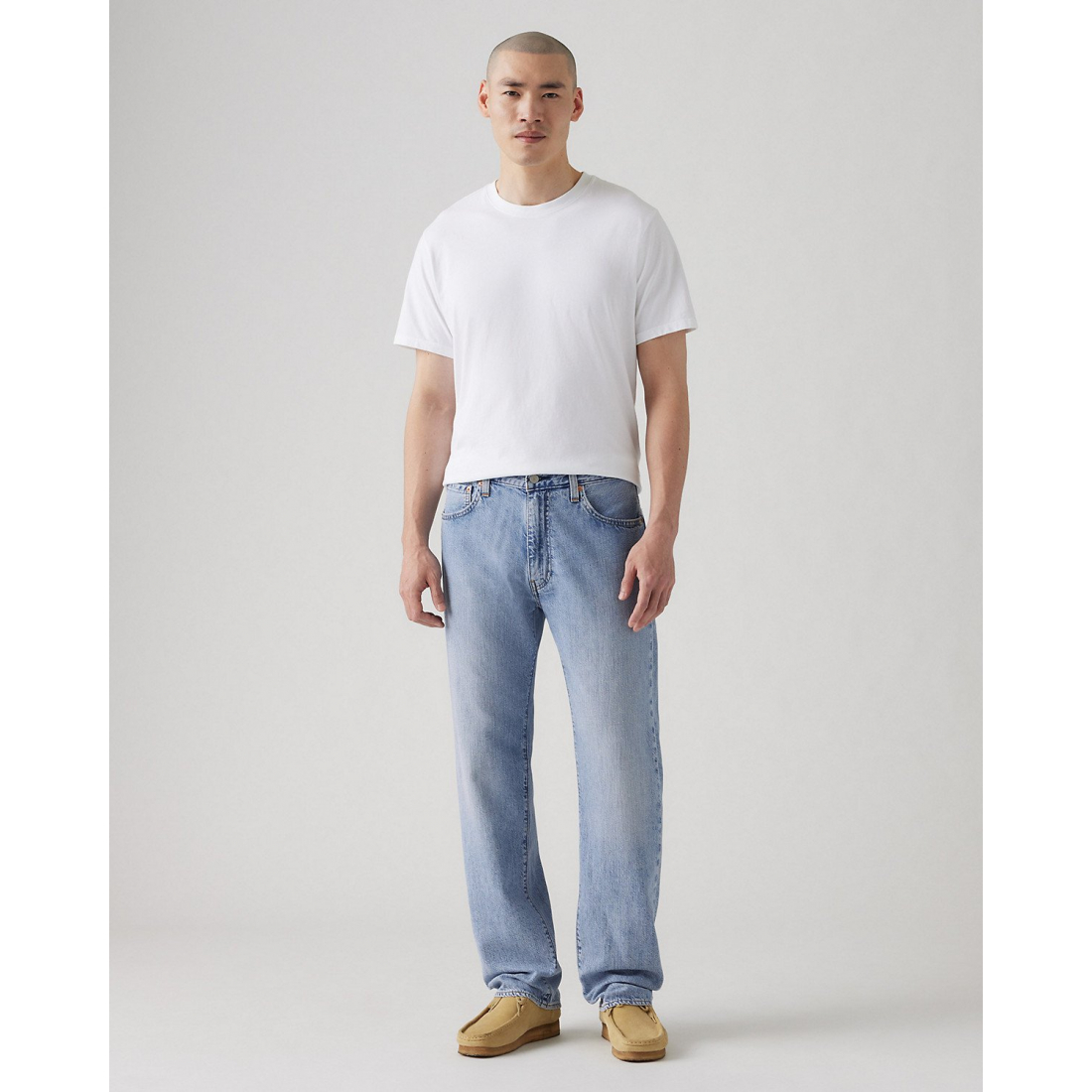 Men's '555™ Relaxed Straight Linen+ Denim' Jeans