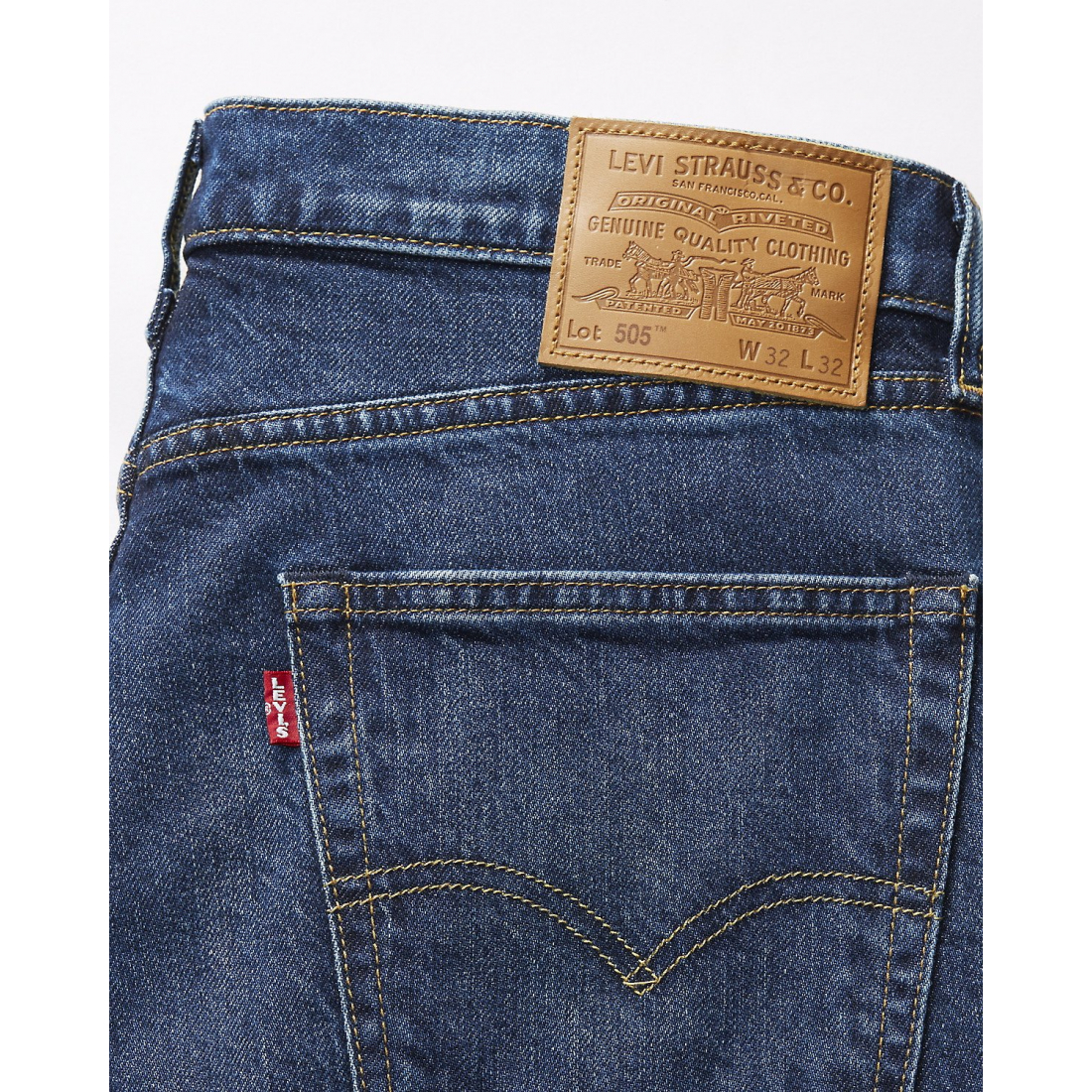 '505™ Regular Fit Authentic Soft' Jeans für Herren