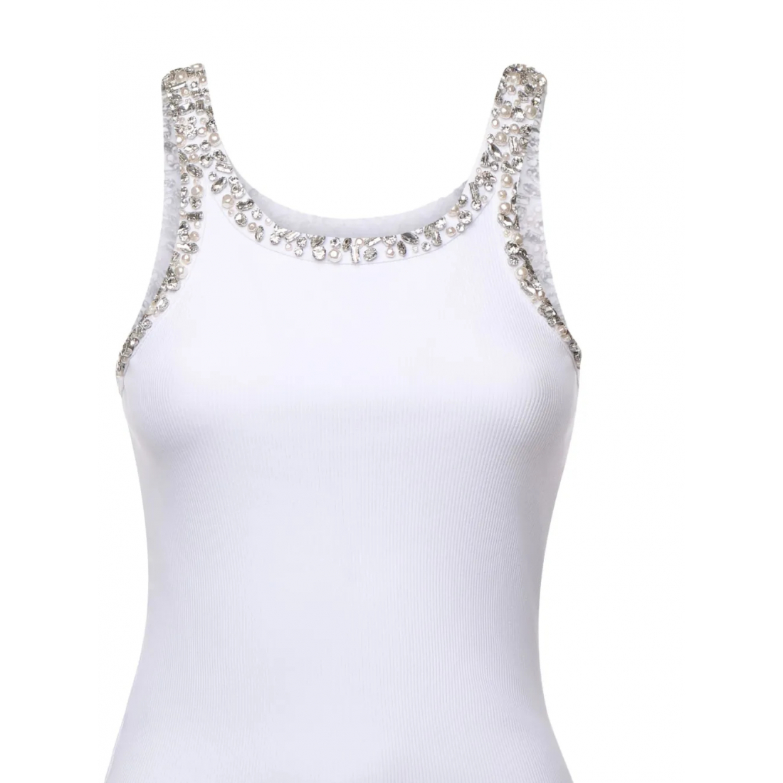 Débardeur 'Embellished Ribbed' pour Femmes