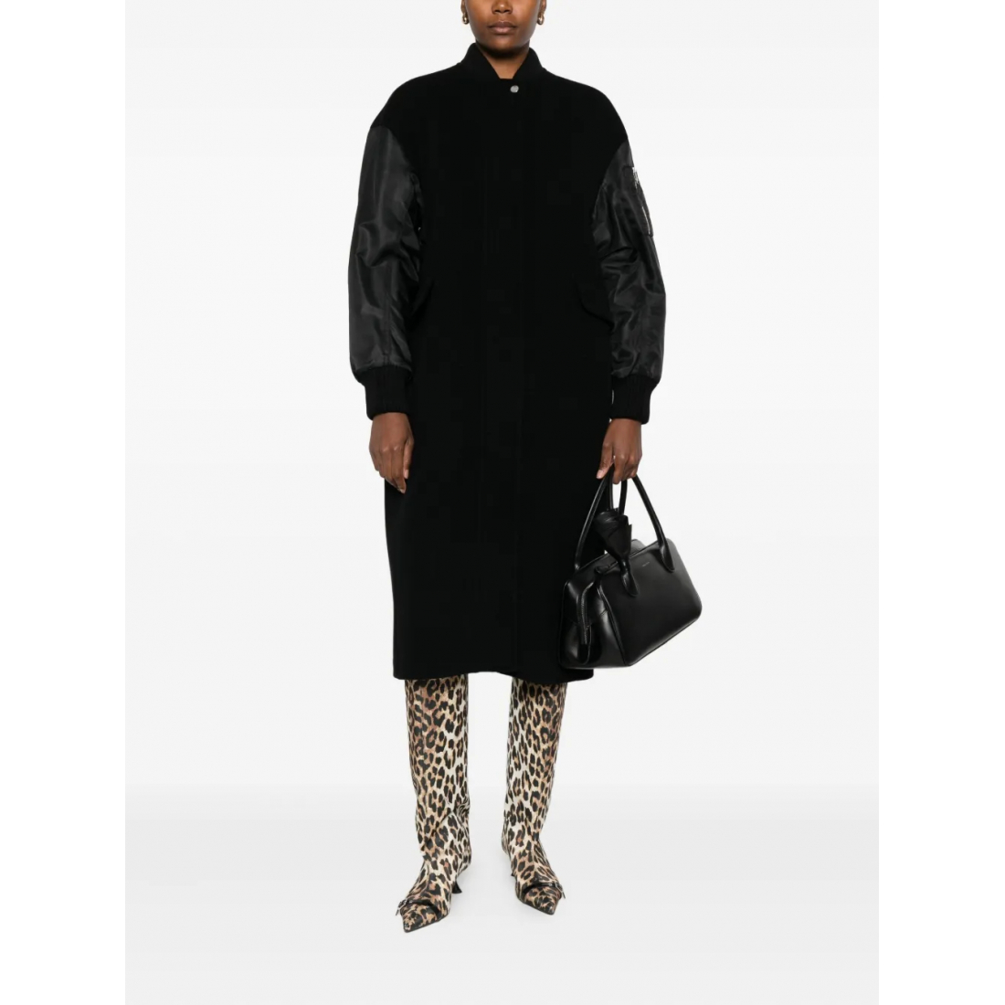 Manteau 'Satin-Sleeve' pour Femmes