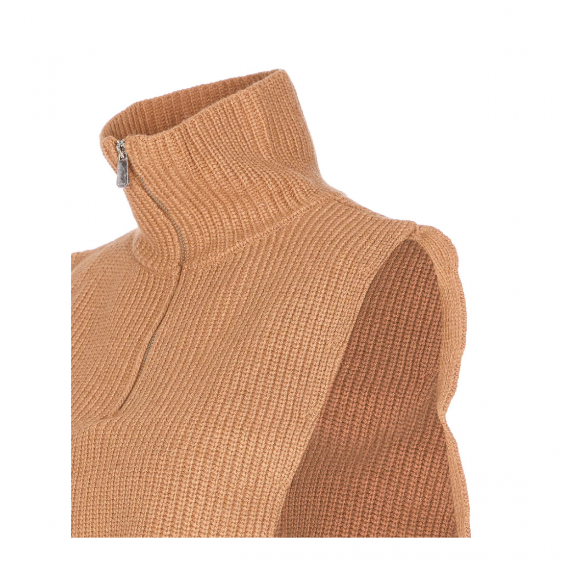 Pull sans manches 'Knitted Neck' pour Femmes