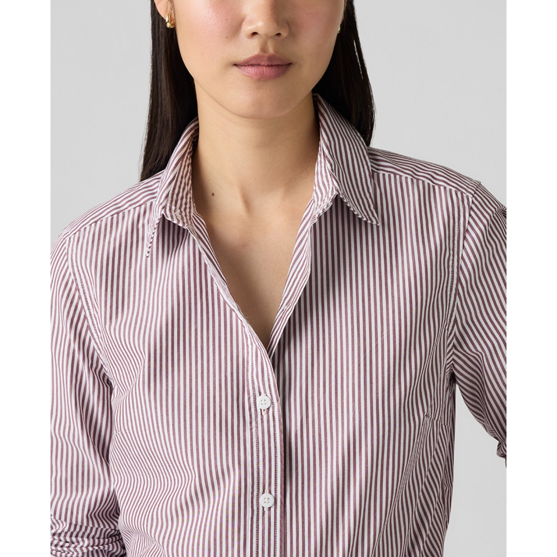 Chemise 'Classic Fit Button-Front' pour Femmes