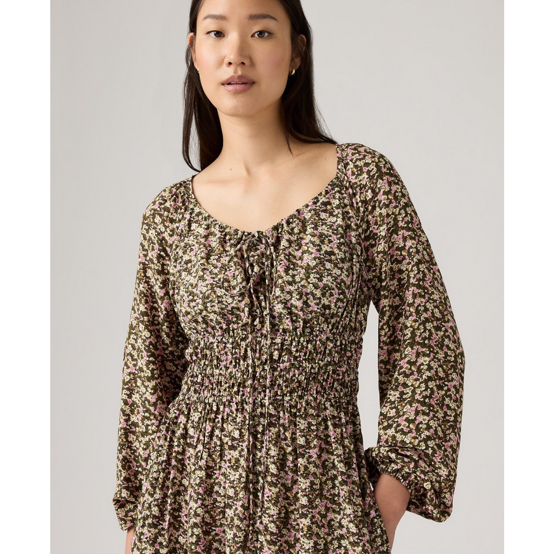 Robe 'Fleur Tess Smocked Boho' pour Femmes