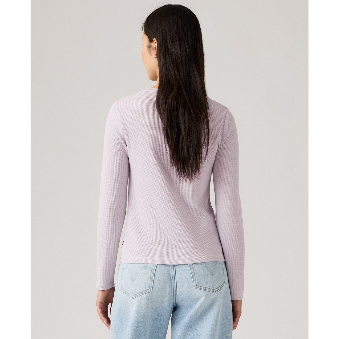 Top à manches longues 'Dana Henley' pour Femmes