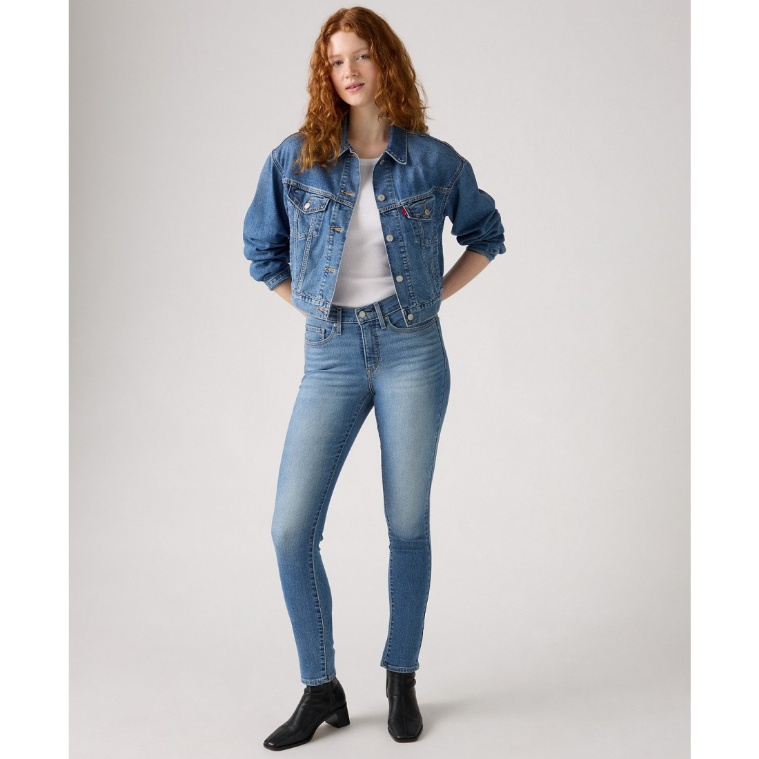 Jeans '311 Mid Rise Shaping Skinny' pour Femmes