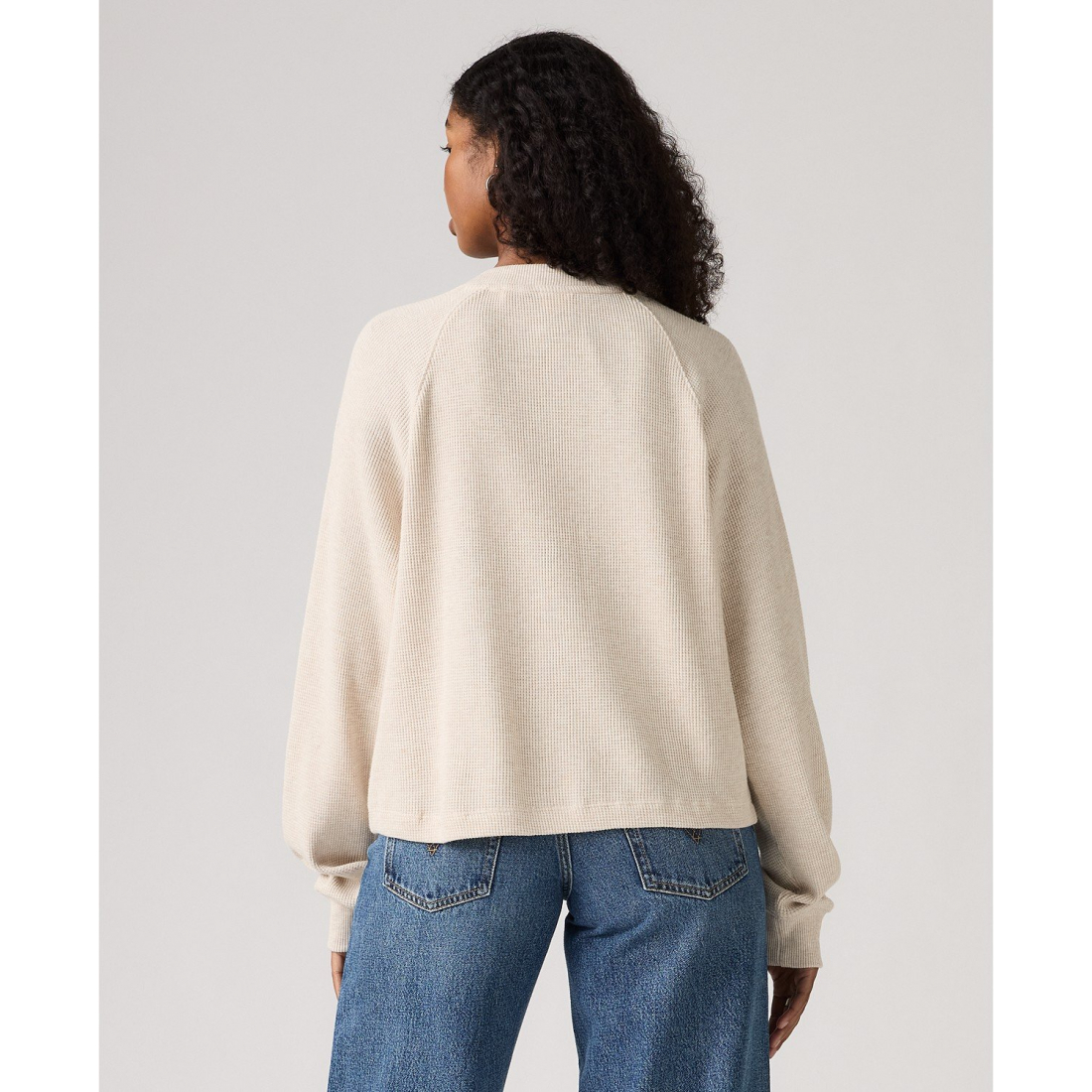 Top à manches longues 'Lassen Henley' pour Femmes