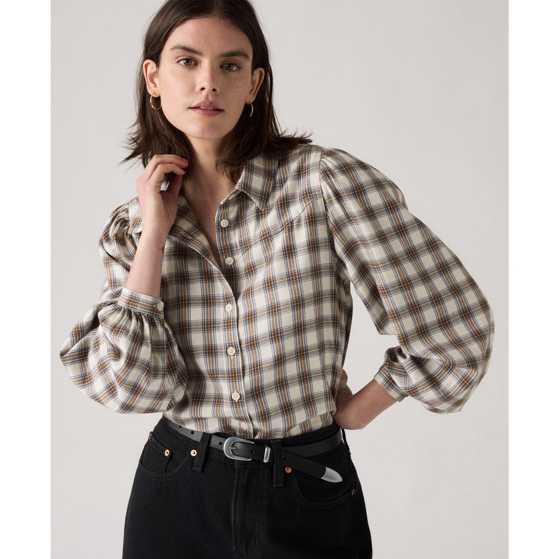 Chemise 'Journey Western Point Collar' pour Femmes