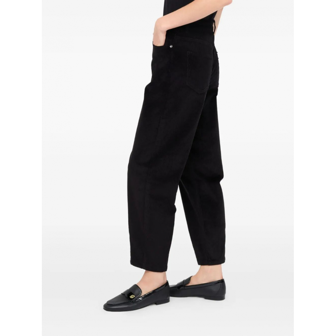 Pantalon 'Balloon Velvet' pour Femmes