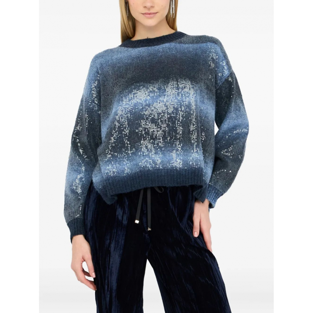 Pull 'Ombré Sequinned' pour Femmes