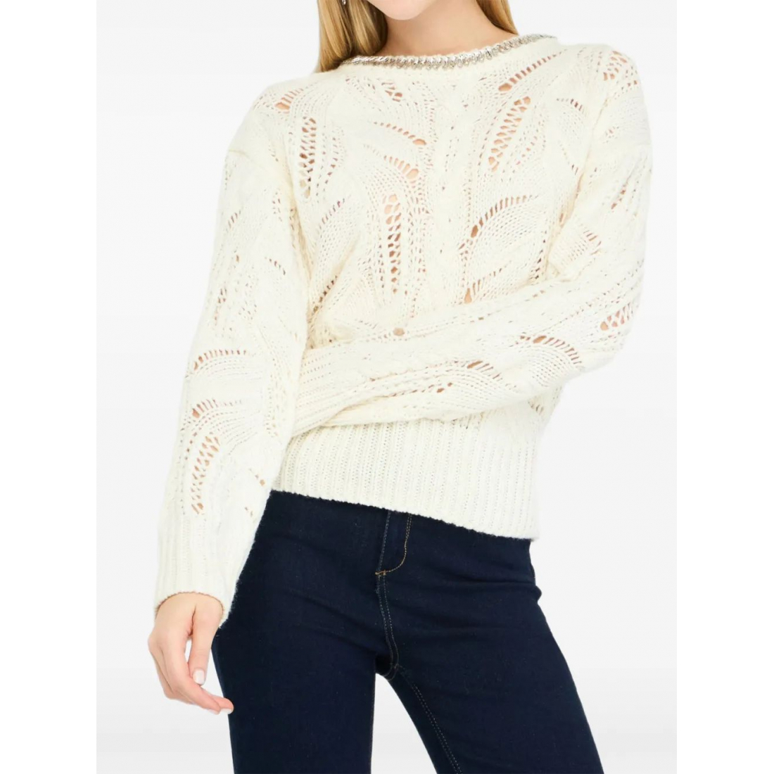 Pull 'Openwork Gemstones' pour Femmes