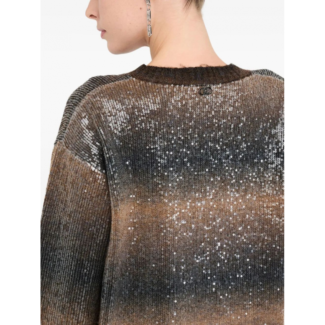 Robe mini 'Sequin Knit' pour Femmes