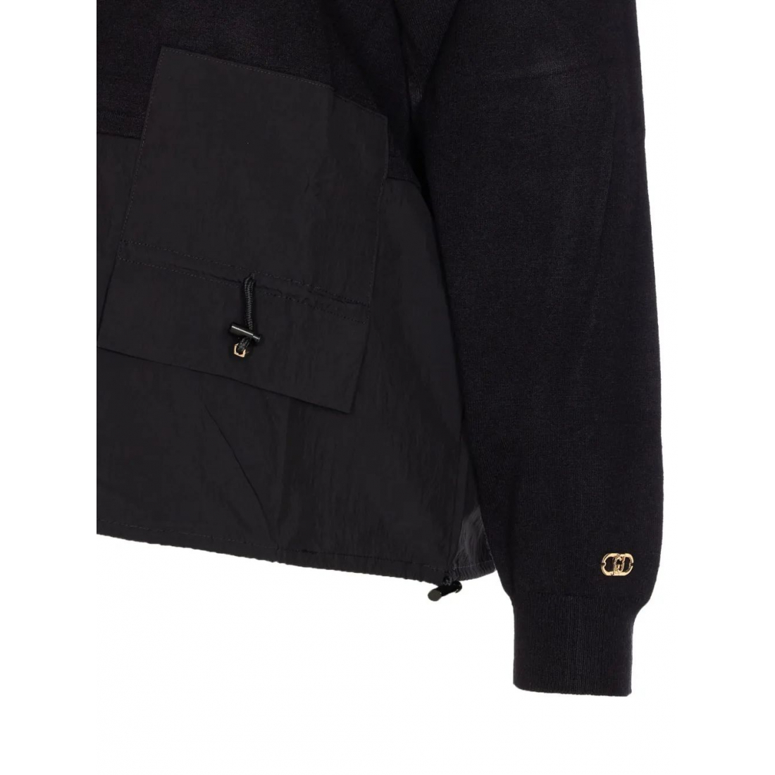 Pull 'Crew-Neck Panelled' pour Femmes