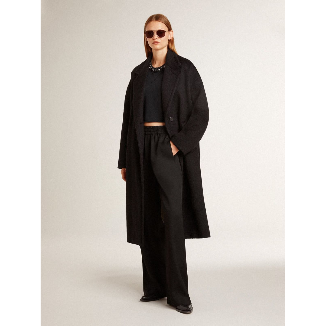 Manteau 'Single-Breasted Welt-Pocket' pour Femmes