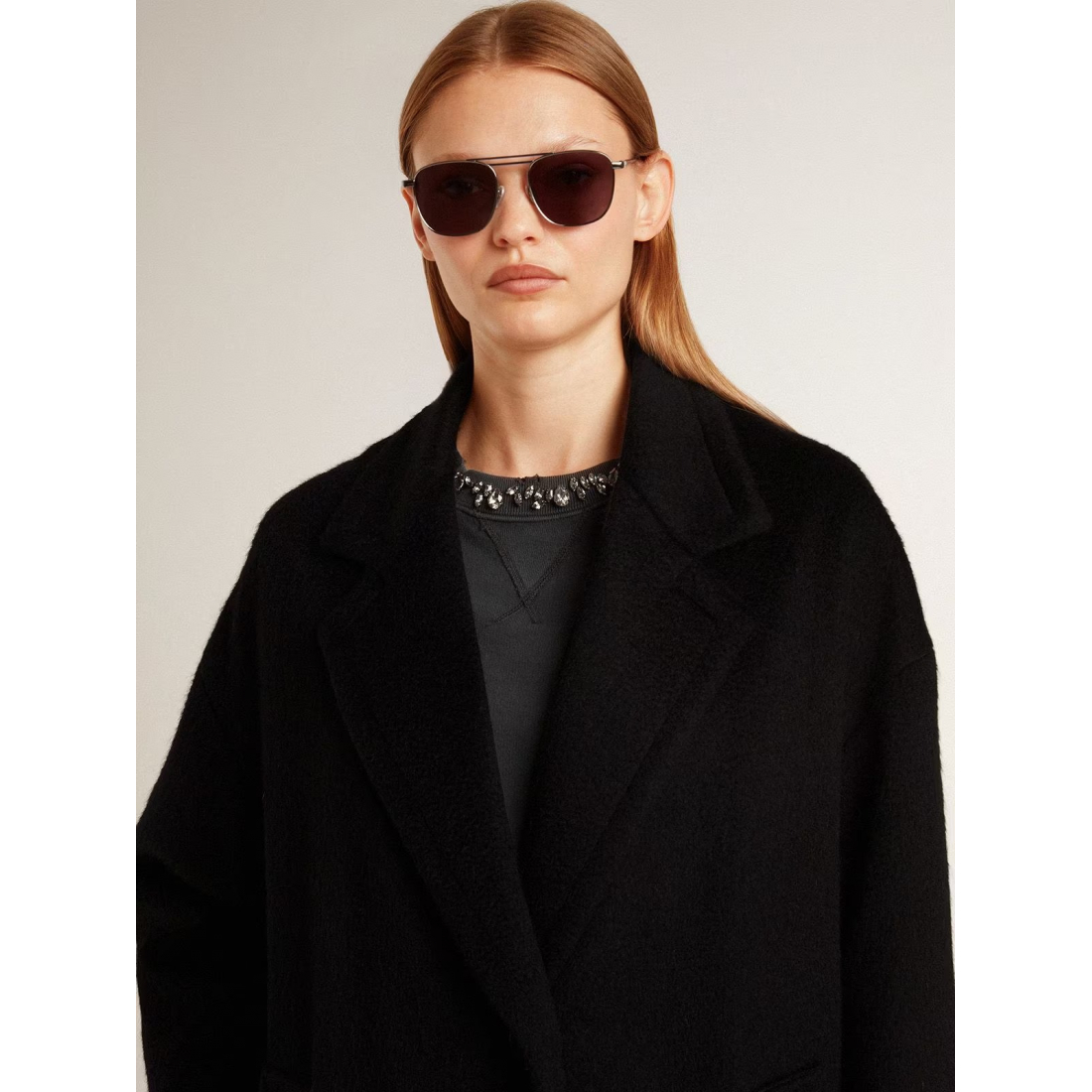 Manteau 'Single-Breasted Welt-Pocket' pour Femmes