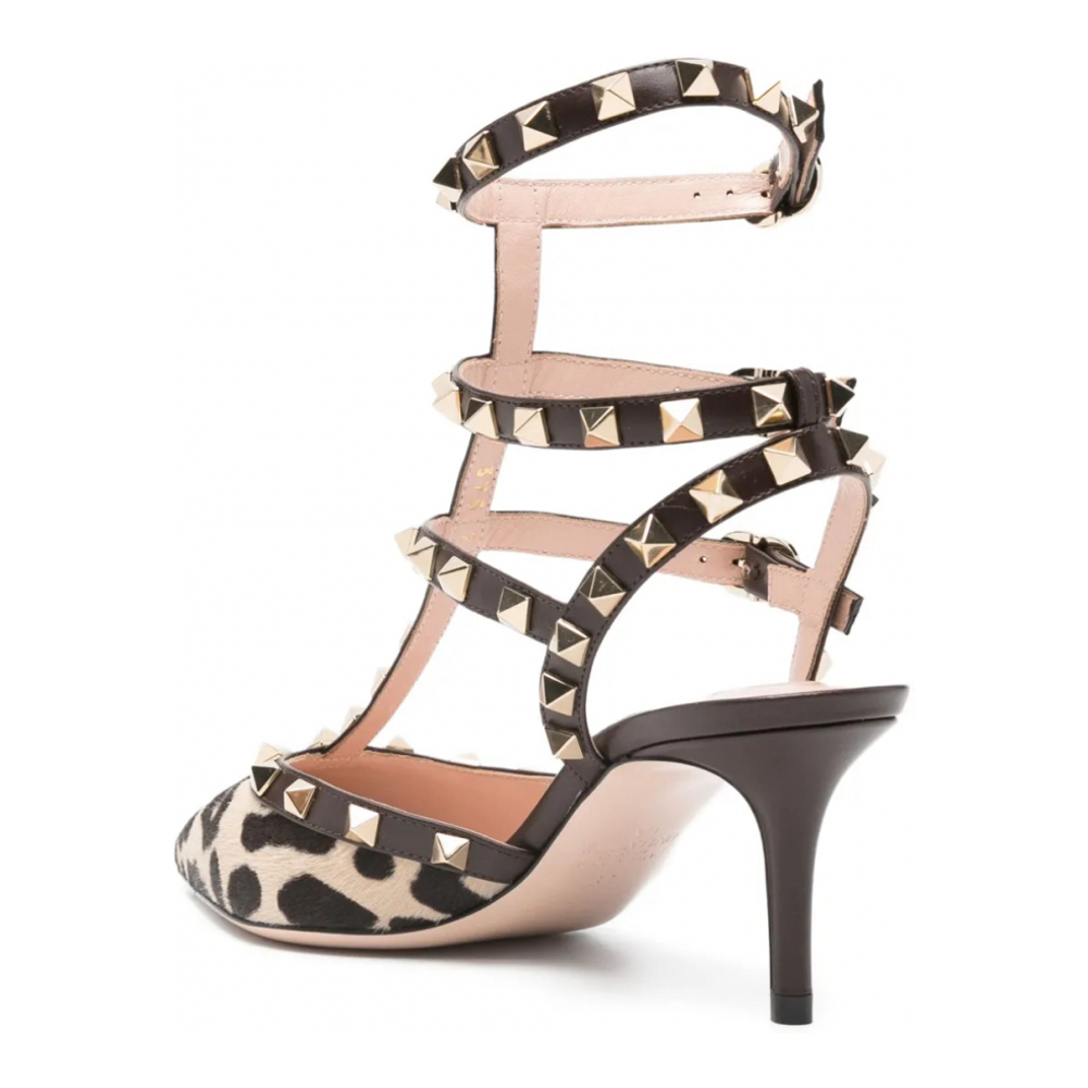 Women's 'Stud-Embellished Leopard-Print' Pumps