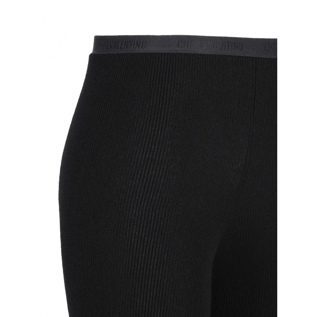 Leggings 'Ribbed Lace-Detailed' pour Femmes