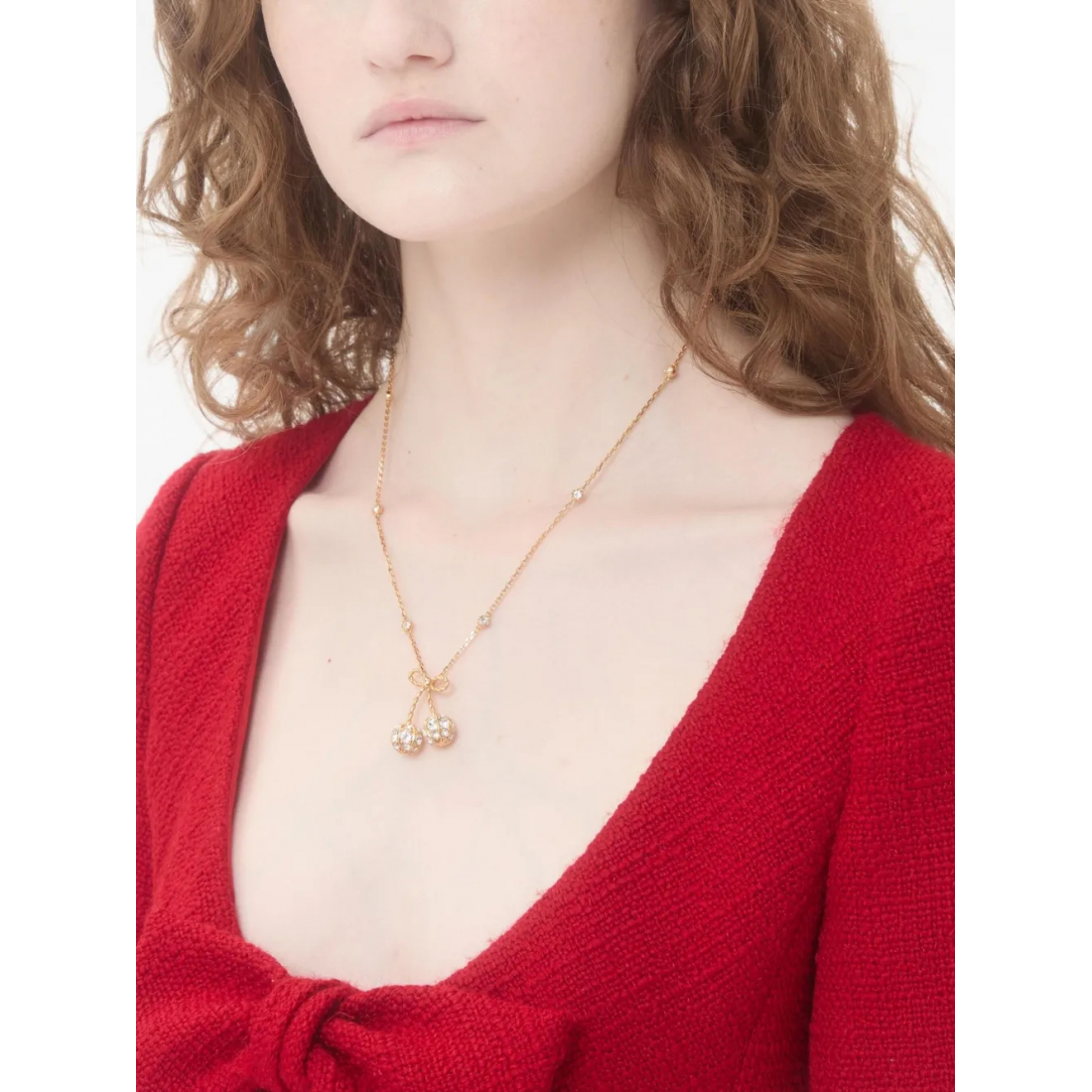 Collier 'Cherryfic Crystal-Embellished' pour Femmes