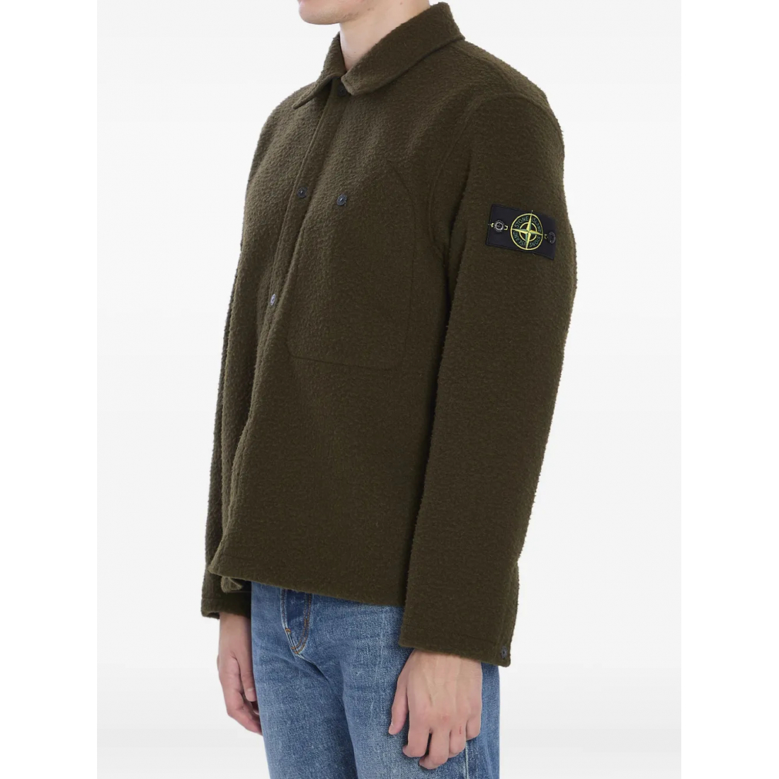 Chemise 'Virgin Wool-Blend' pour Hommes