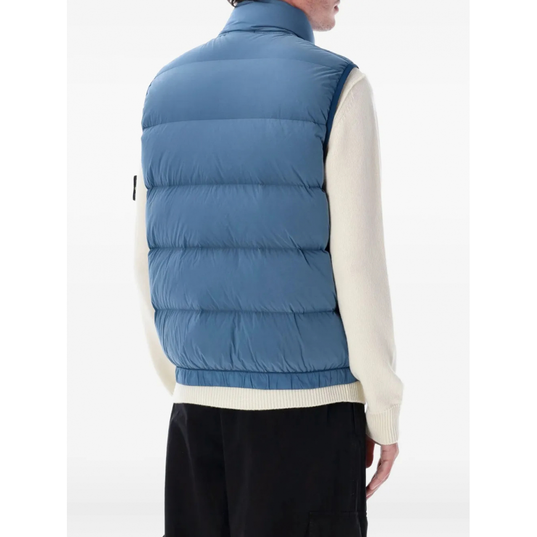 Gilet matelassé 'Quilted Logo-Patch' pour Hommes