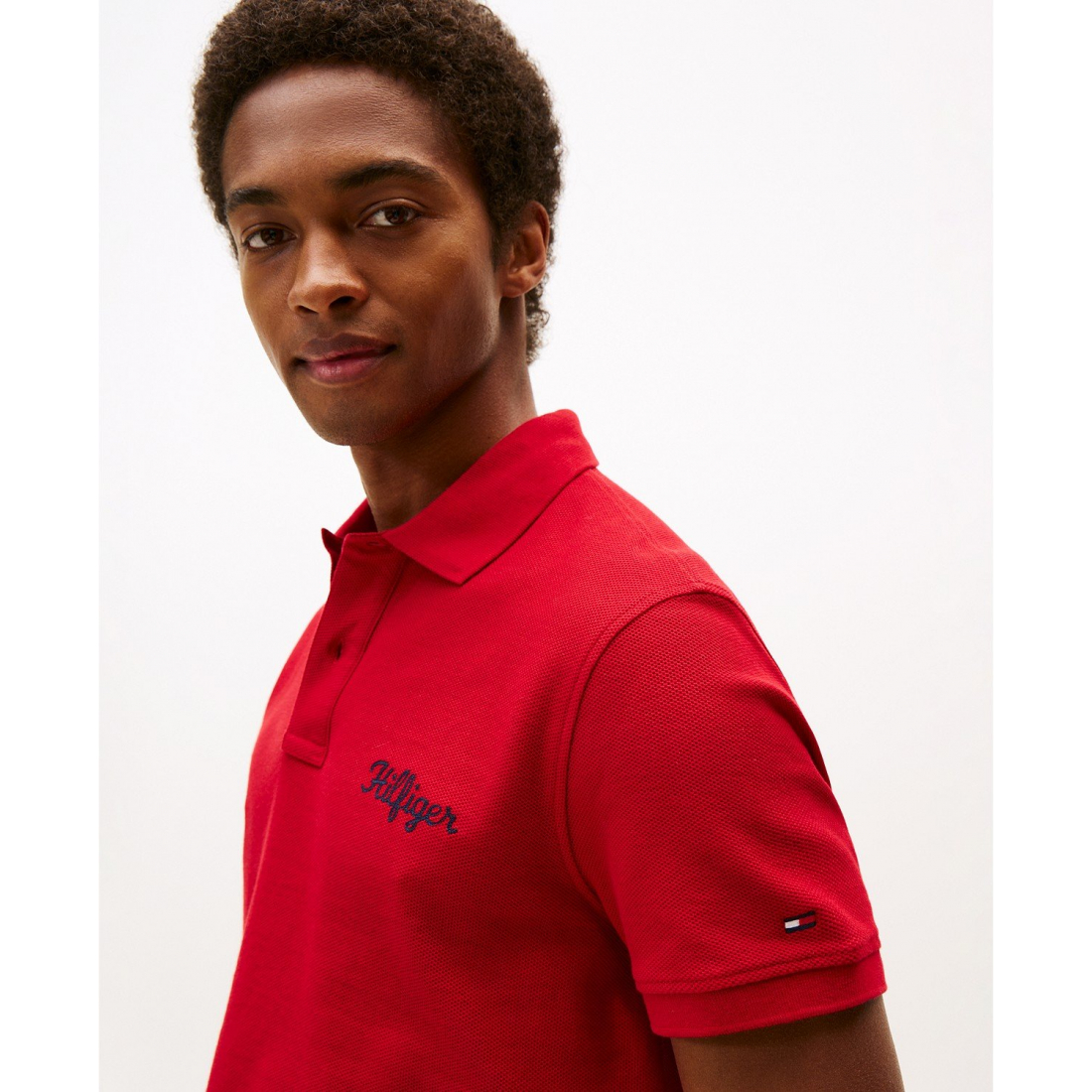 Polo 'Regular-Fit Logo Script' pour Hommes