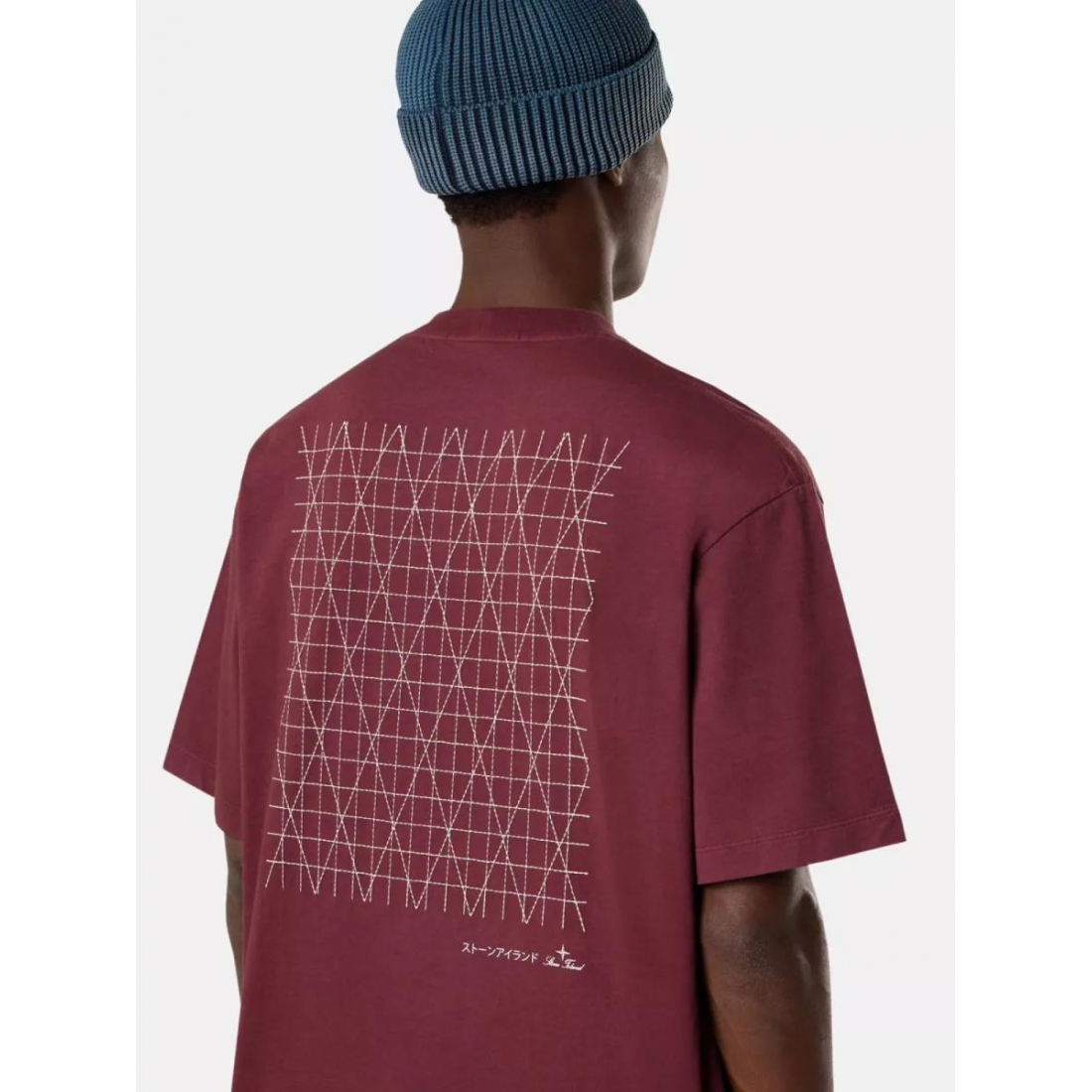 T-shirt 'Multixial_Sashiko' pour Hommes