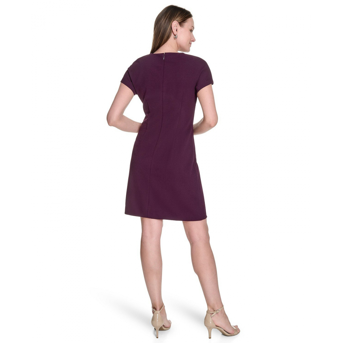 Women's 'Button-Trim' Shift Dress