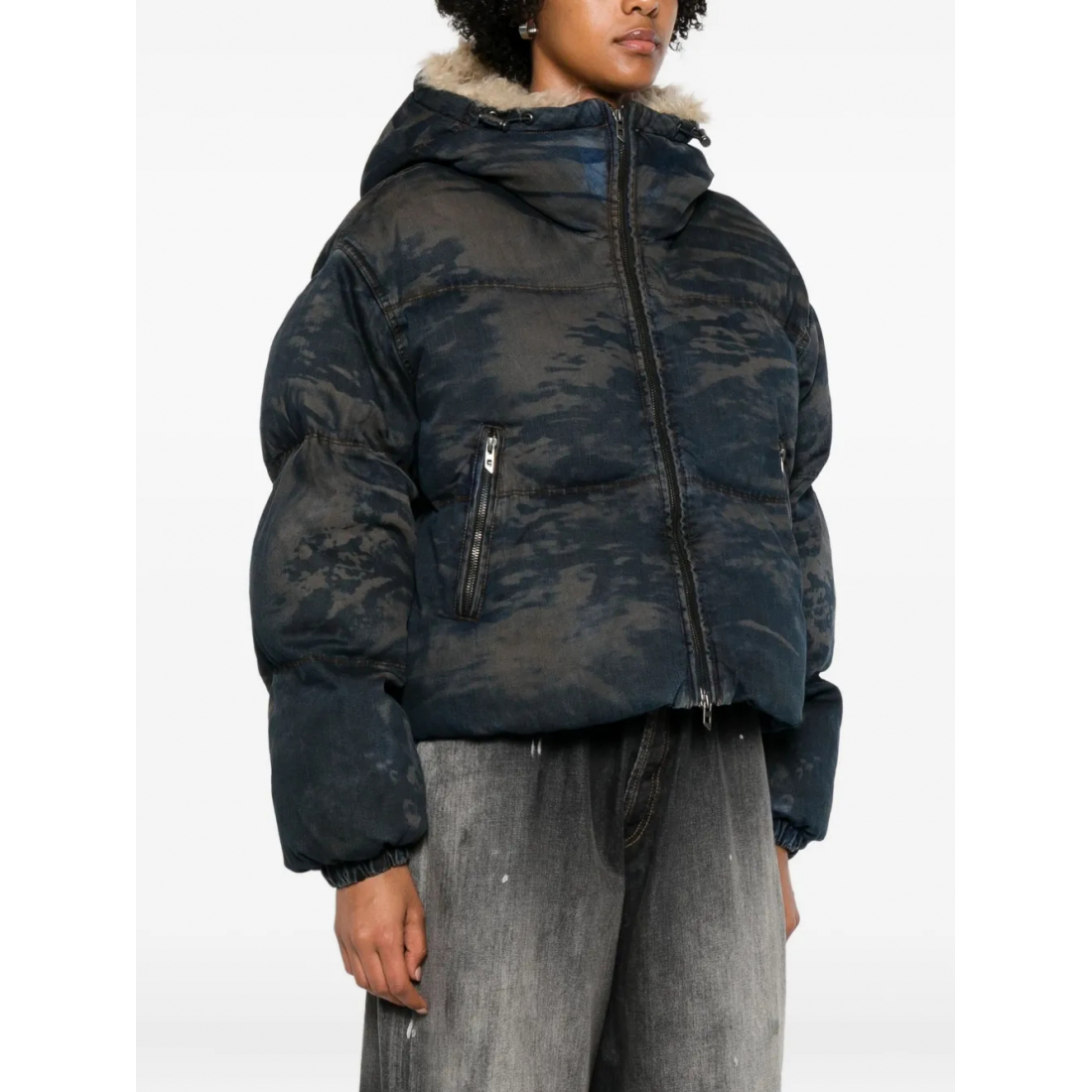 Doudoune 'Camouflage-Pattern' pour Femmes