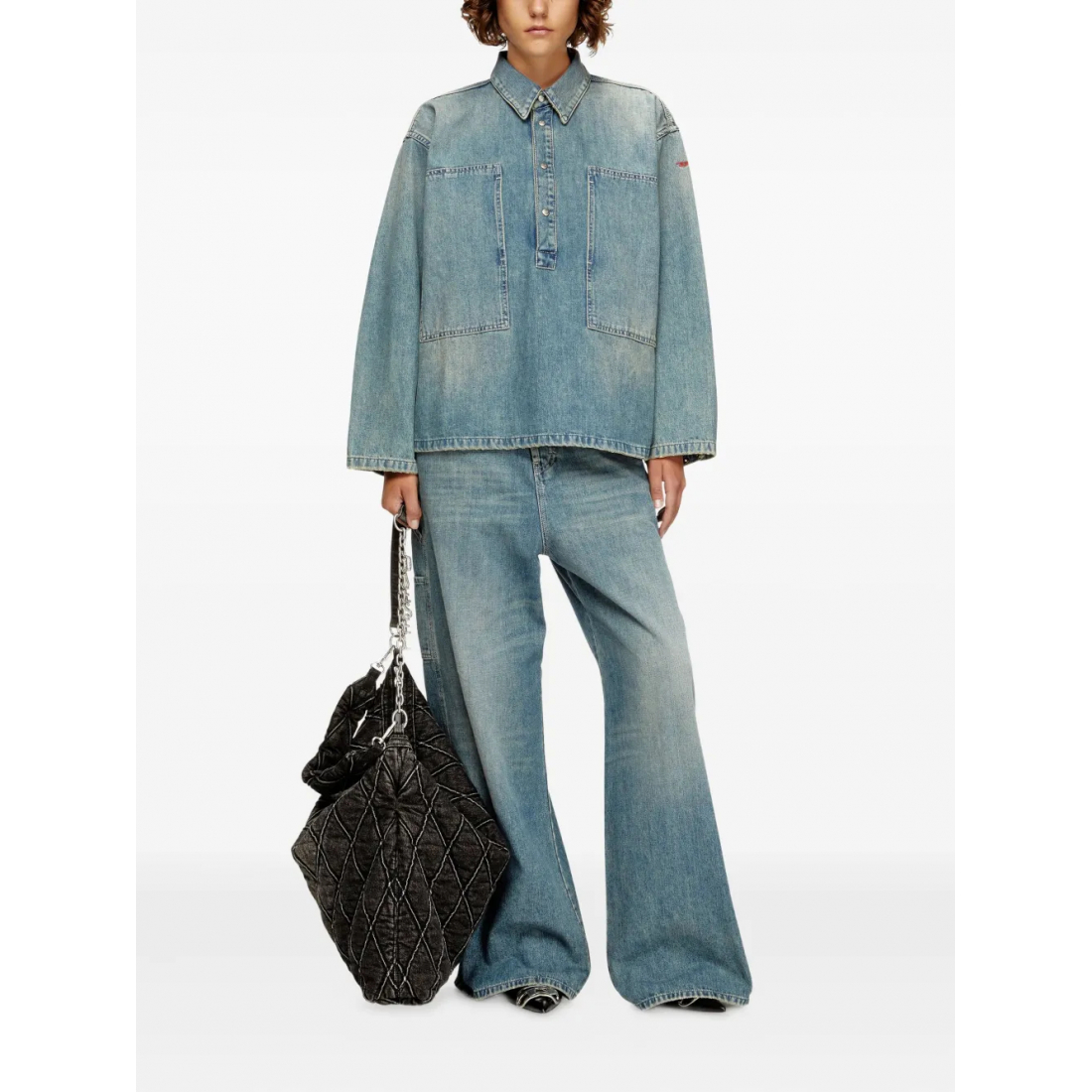 Chemise en Jean 'Pocket-Detail' pour Femmes