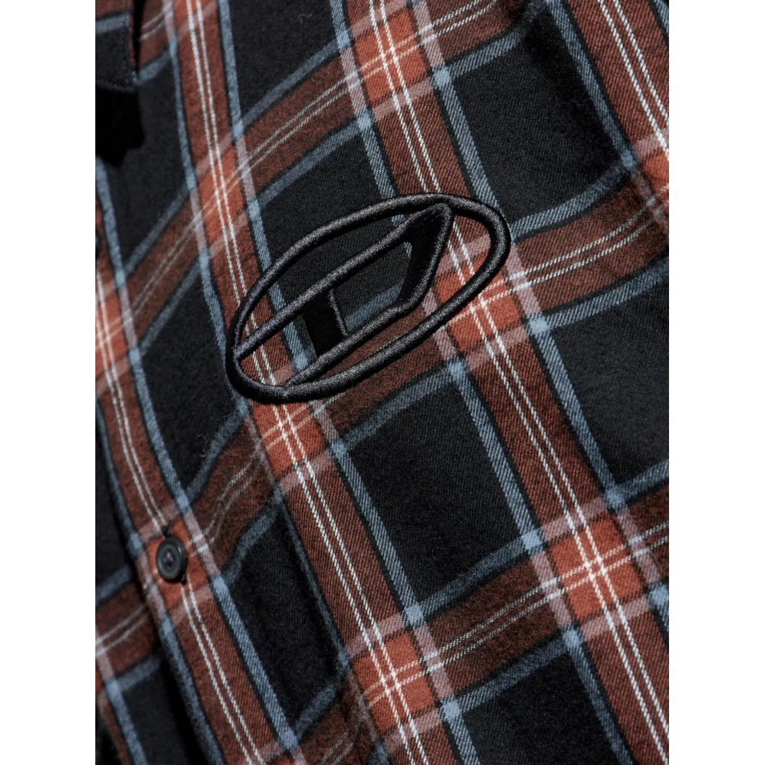 Chemise 'Embroidered Plaid' pour Hommes