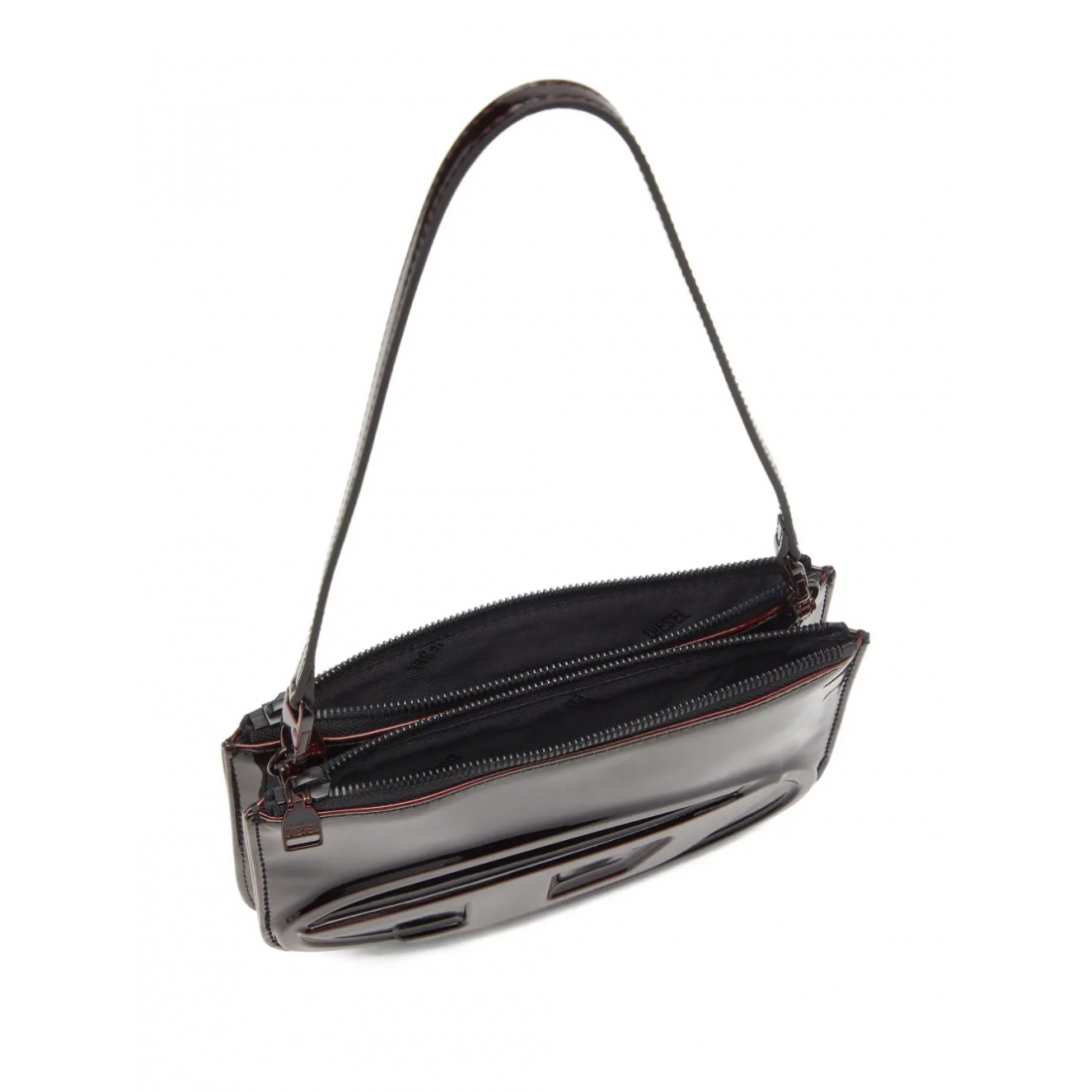 Sac à bandoulière 'Patent-Leather Logo' pour Femmes