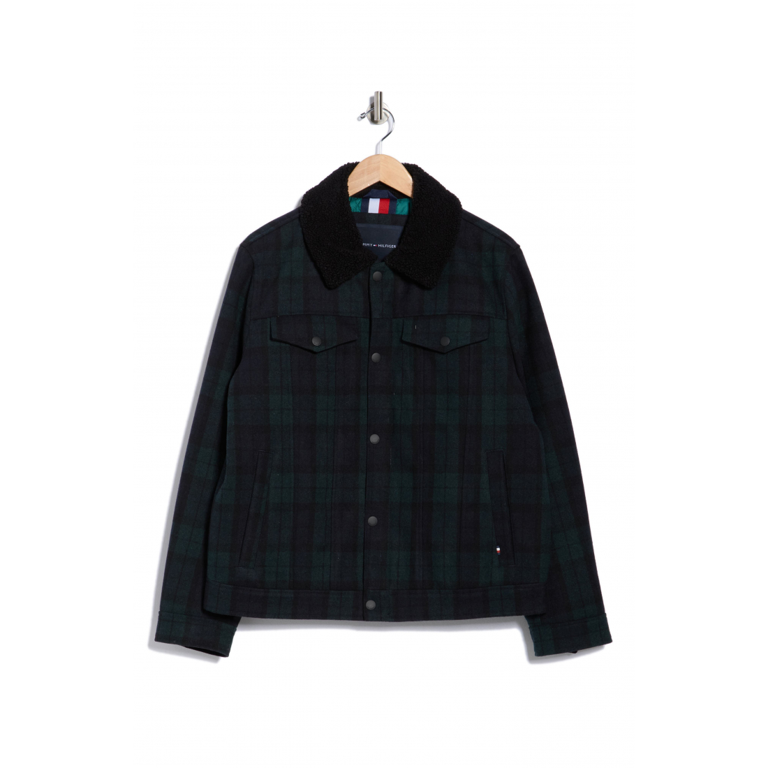 Surchemise 'Plaid Collar Jacket' pour Hommes