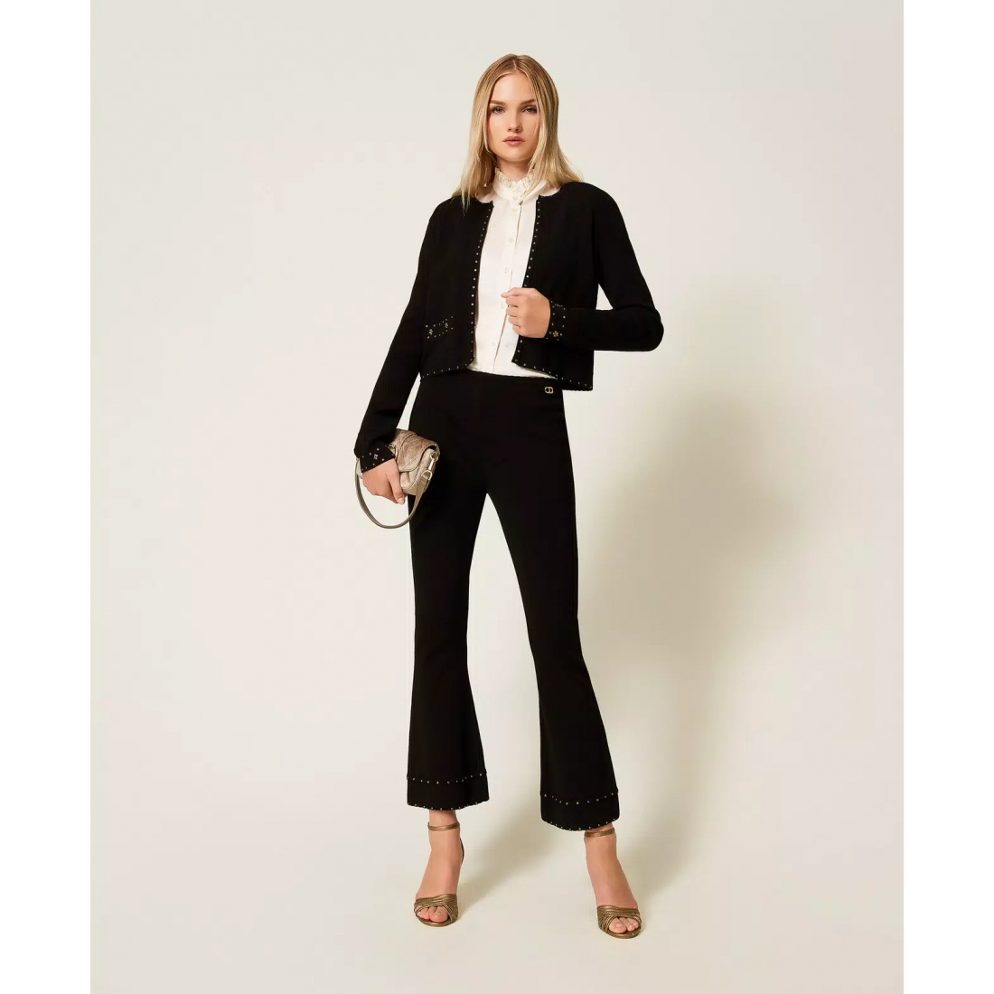 Veste 'Knit Rhinestones' pour Femmes