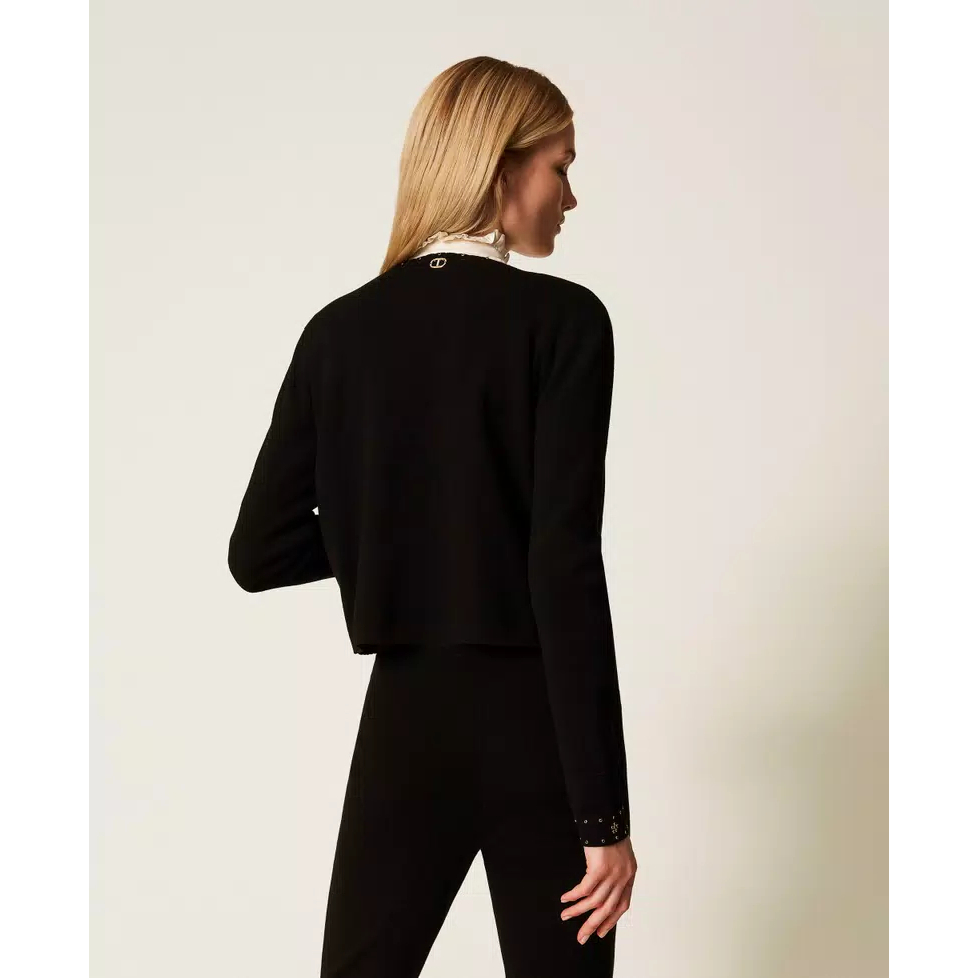 Veste 'Knit Rhinestones' pour Femmes