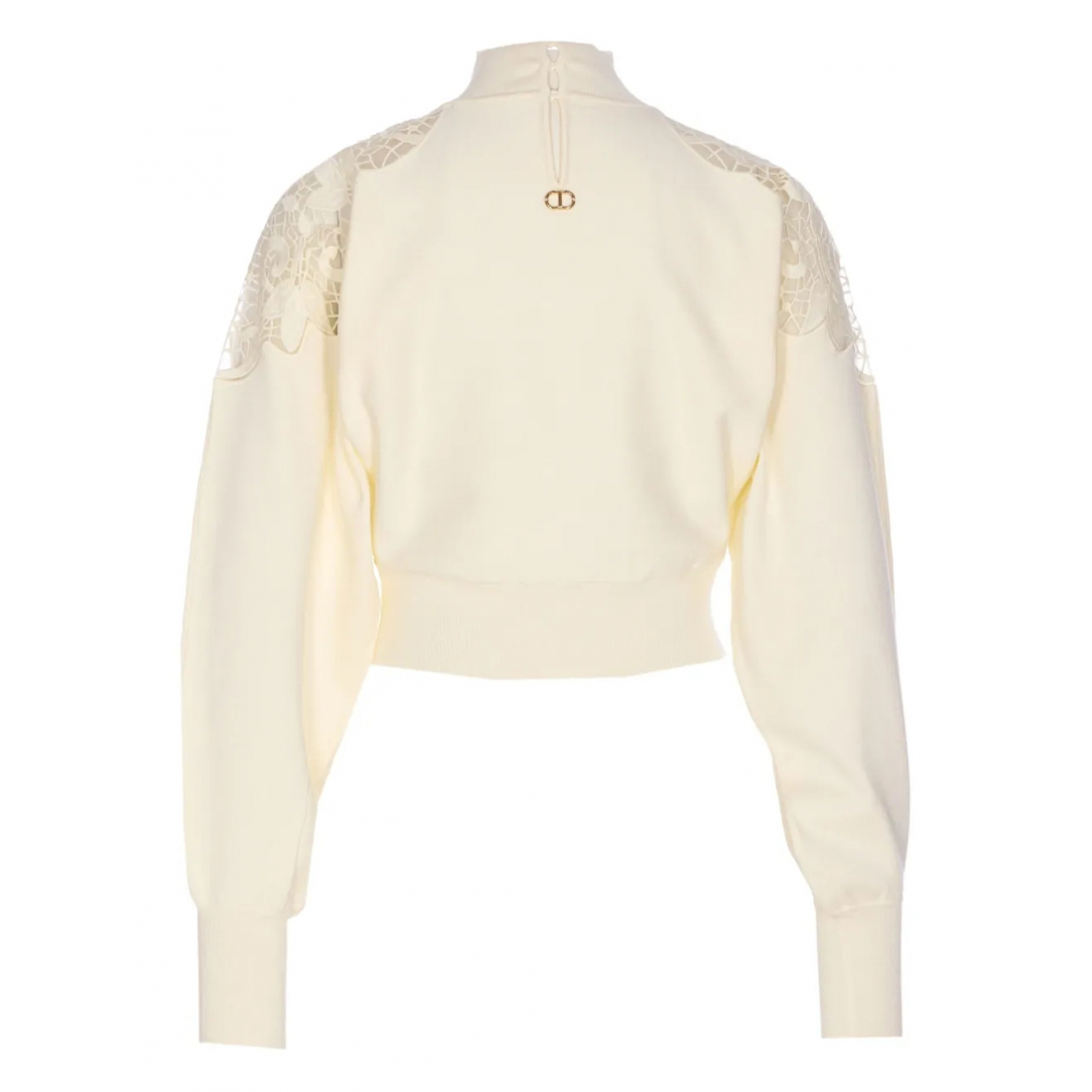 Pull 'Lace-Insert' pour Femmes