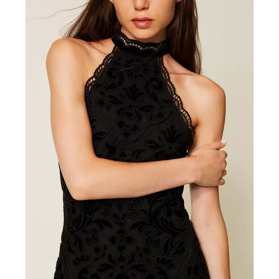 Robe mini 'Tulle Embroidery' pour Femmes