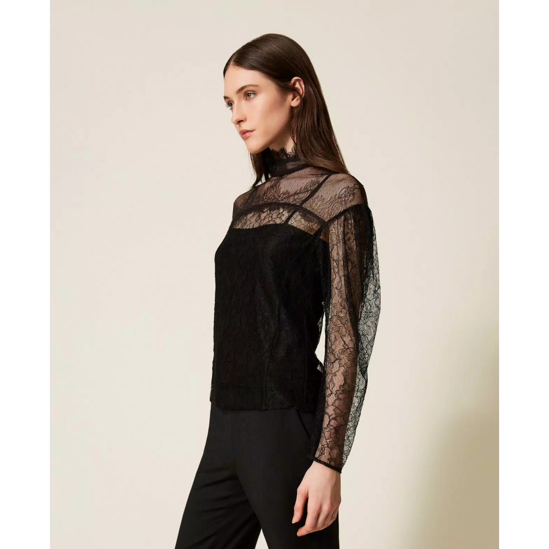 Blouse à manches longues 'Ruffles' pour Femmes