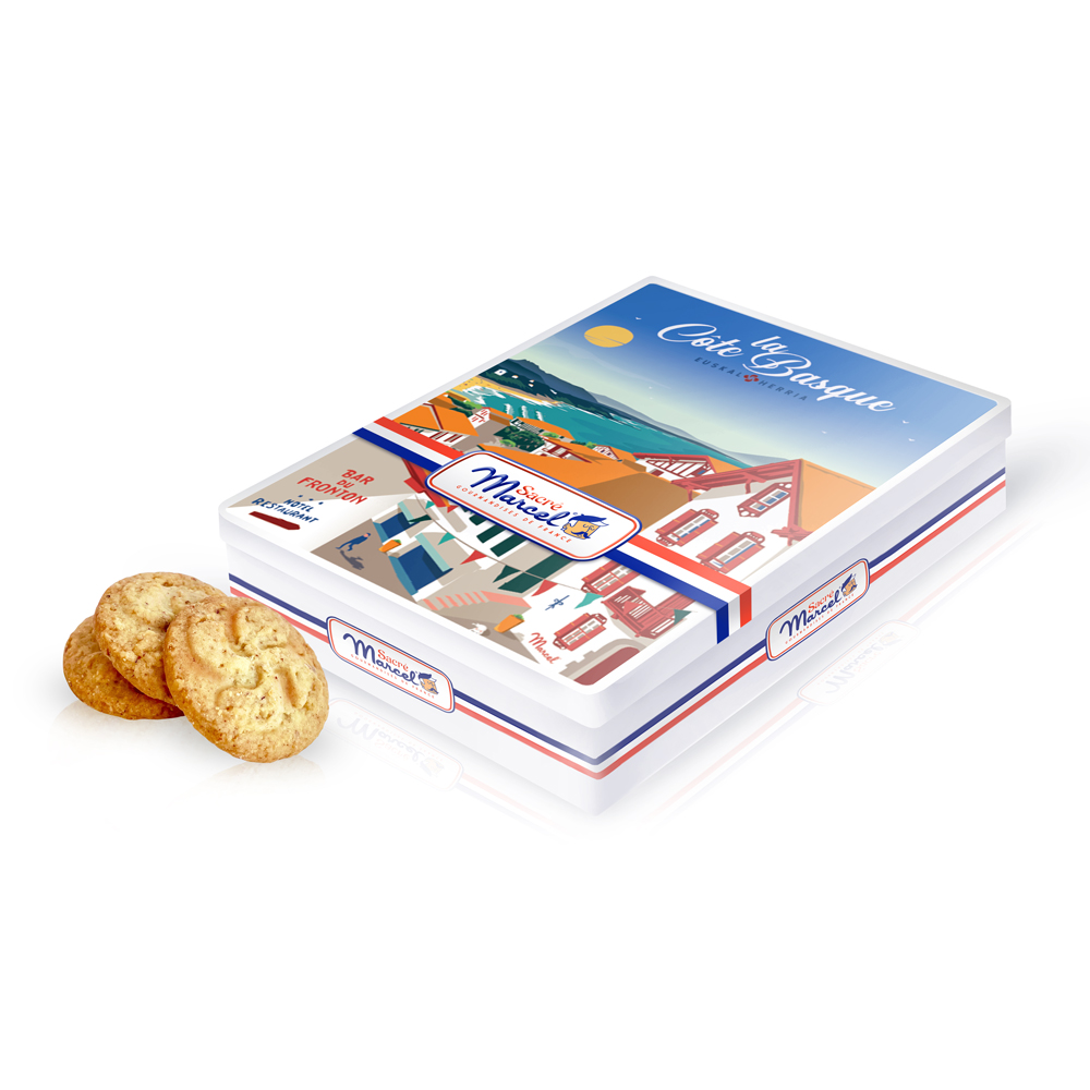 “The Basque Coast” Metal Box | Sacré Marcel