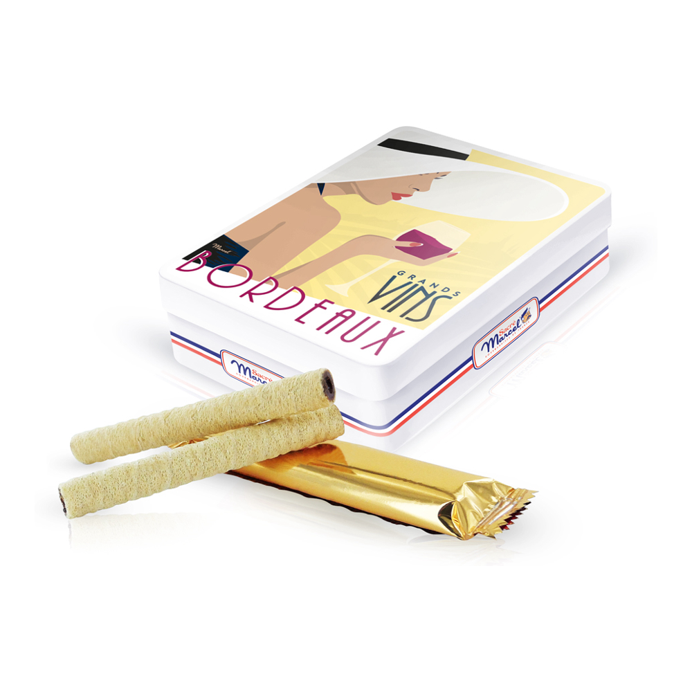 “Bordeaux Wines” Metal Box | Sacré Marcel