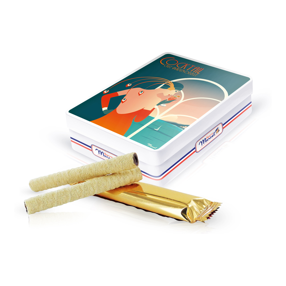 Metallbox „Cocktail bei Mademoiselle“ | Sacré Marcel