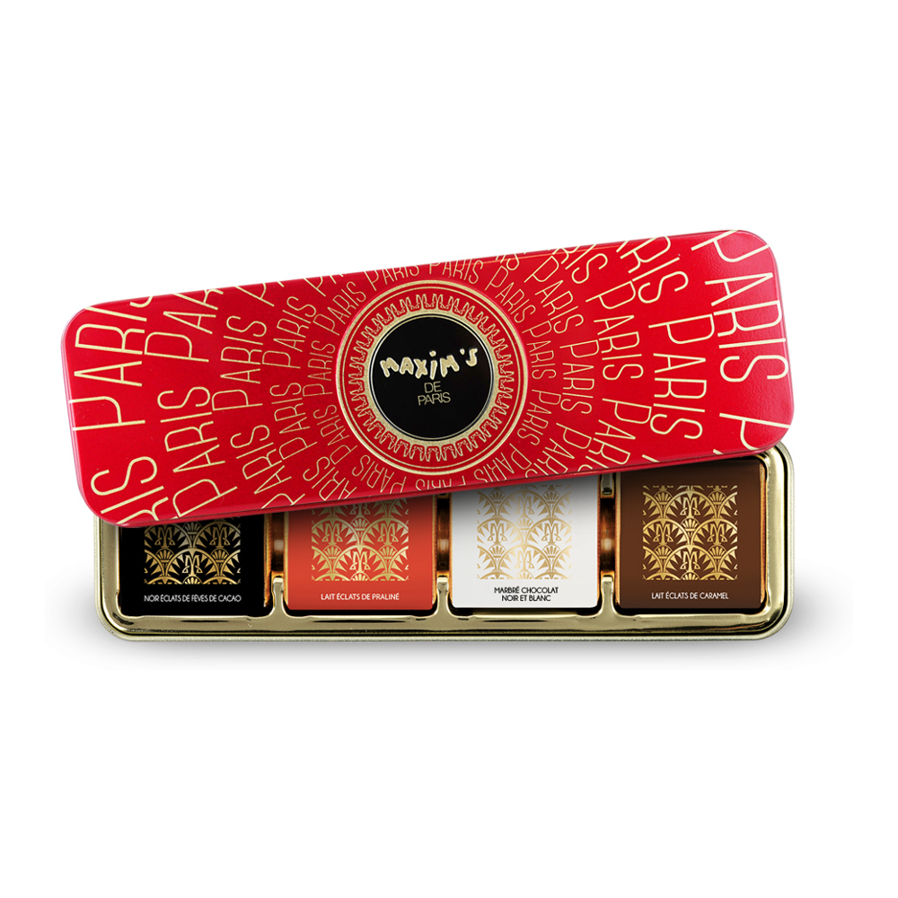 Metal Pencil Case | 8 Assorted Chocolate Squares 4G