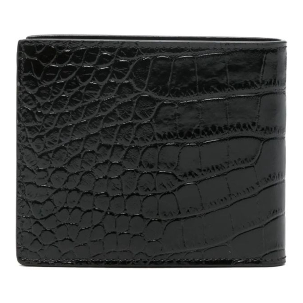 Men's 'Crocodile-Embossed' Wallet