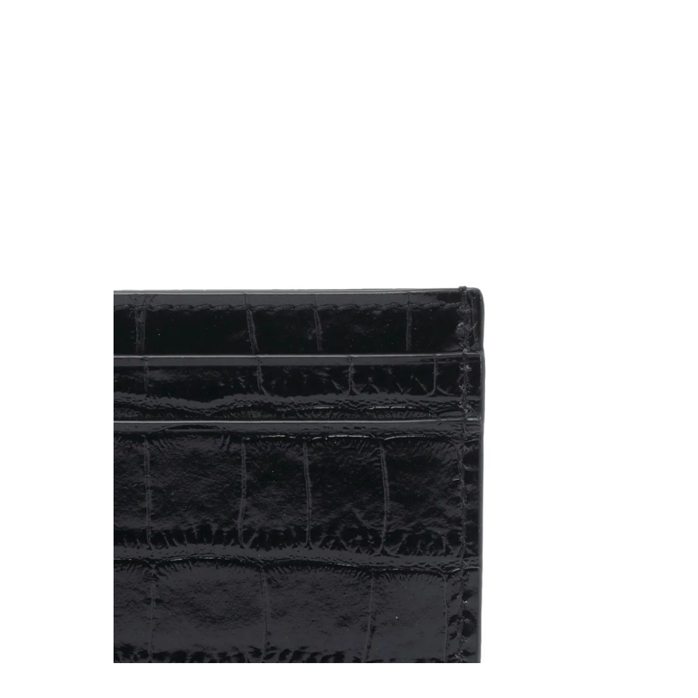 Men's 'Crocodile-Effect' Card Holder