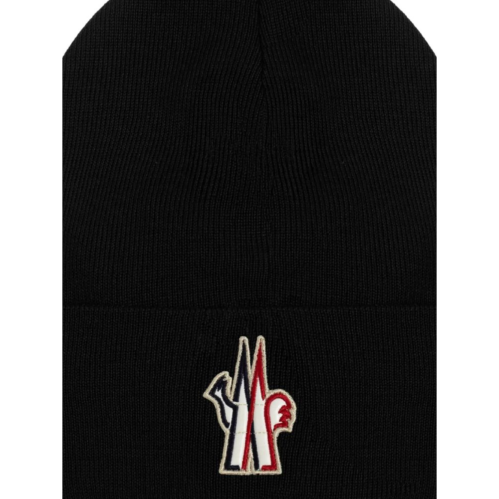 Men's 'Logo-Patch' Beanie & Scarf Set