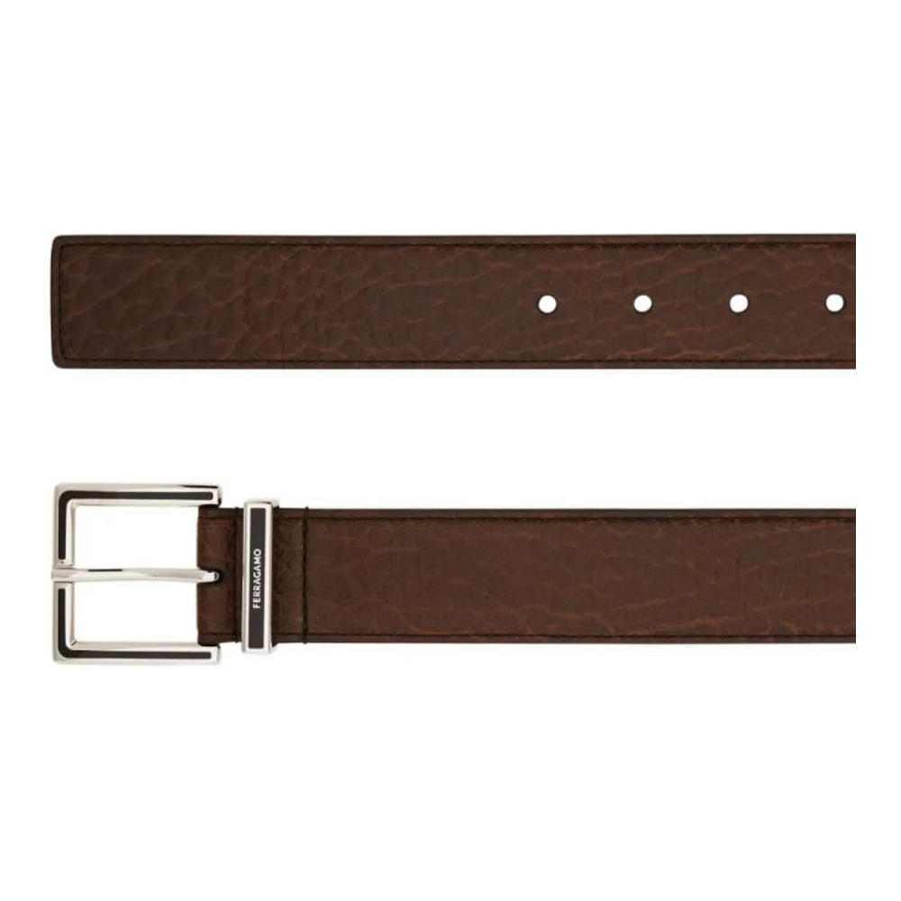 Ceinture 'Square-Buckle' pour Hommes