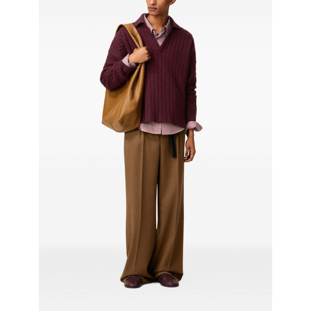 Pull 'Cable-Knit' pour Hommes