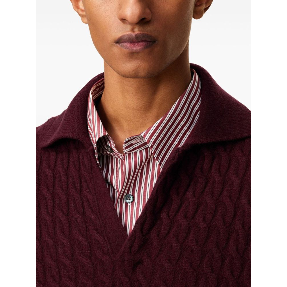 Pull 'Cable-Knit' pour Hommes
