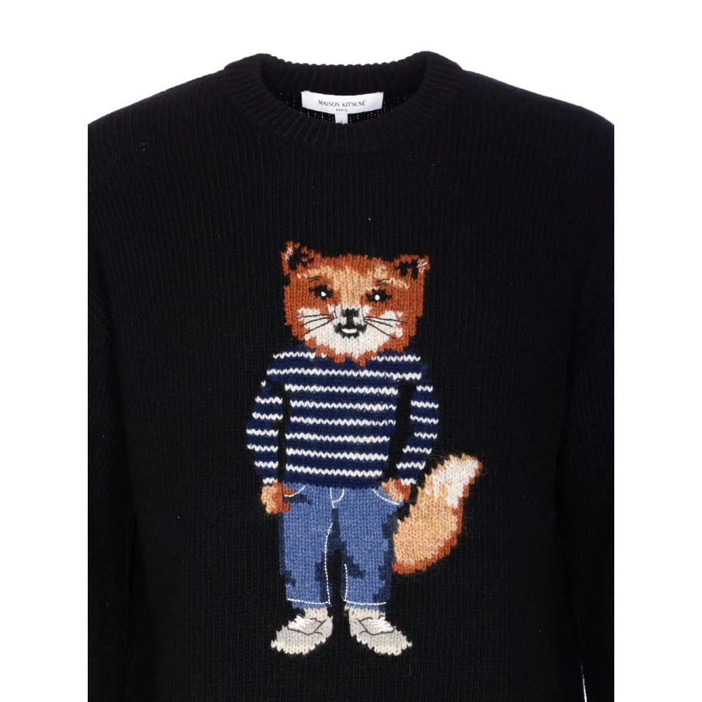 Men's 'Dressed Fox Embroidered' Sweater