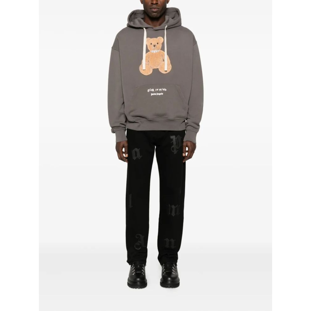 Sweatshirt à capuche  'Bear-Print' pour Hommes