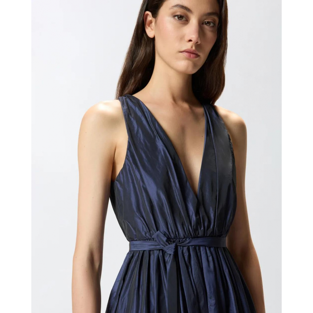 'Belted' Midi Kleid für Damen