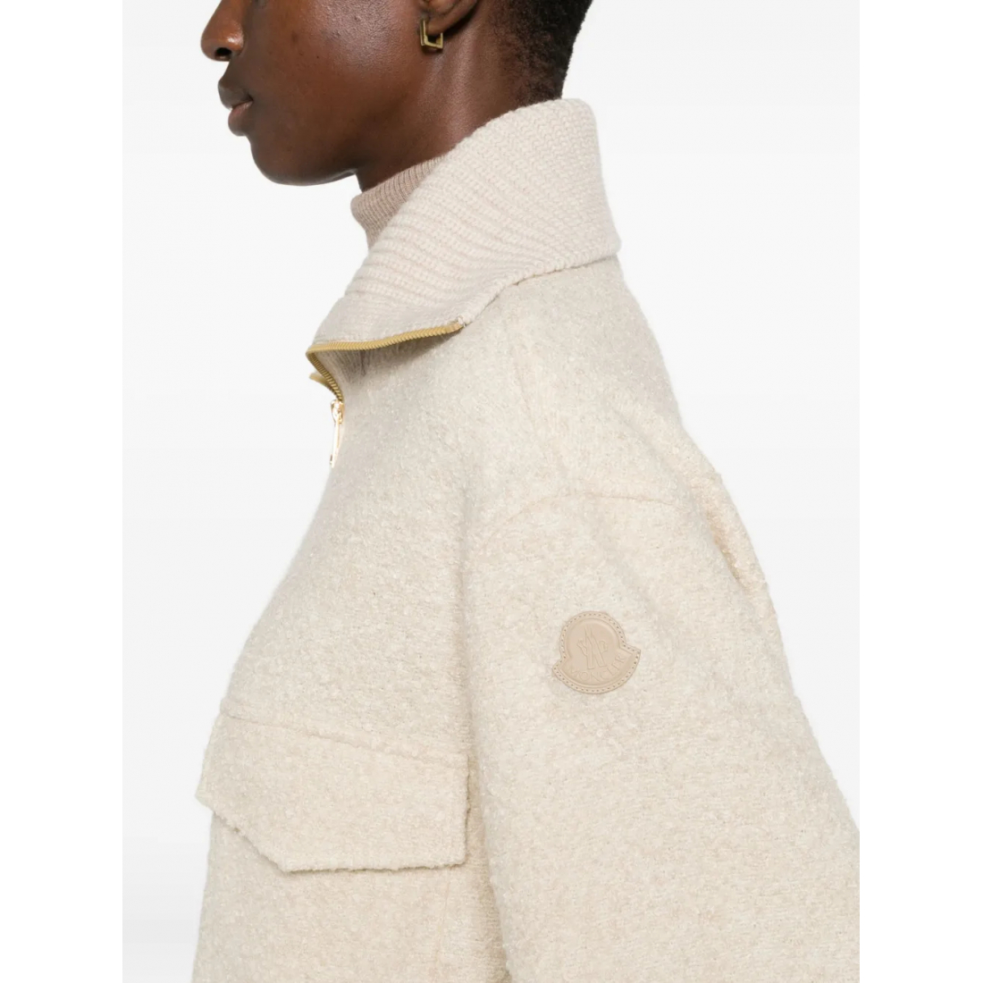 Veste 'Zip-Up Bouclé' pour Femmes